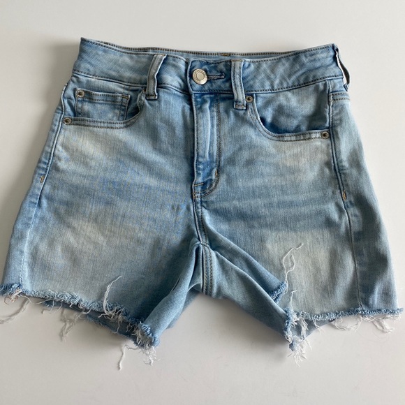 American Eagle Outfitters Pants - AMERICAN EAGLE HIGH RISE SHORTIE